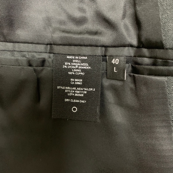 $435 Theory Men's Wellar New Tailored Suit Separate Blazer 40L Velance - Picture 6 of 7